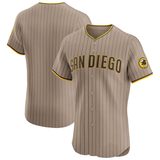 San Diego Padres Sand RONA Alternate Vapor Premier Elite Patch Jersey