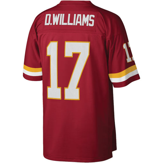 W.Football Team #17 Doug Williams Mitchell & Ness Burgundy RONA Legacy Replica Jersey