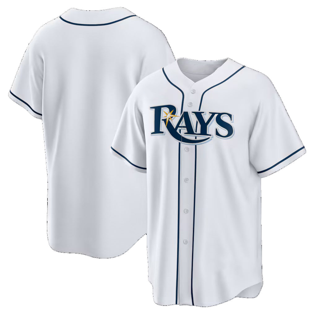 Tampa Bay Rays White RONA Home Big & Tall Replica Jersey