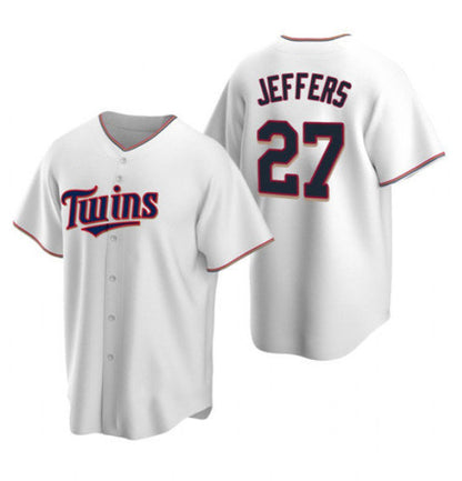 Minnesota Twins #27 Ryan Jeffers White RONA Cool Base Stitched Jersey
