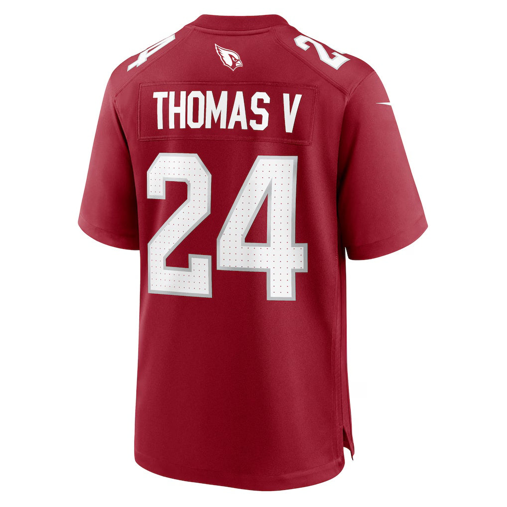 A.Cardinals #24 Starling Thomas V Cardinal RONA Team Game Jersey