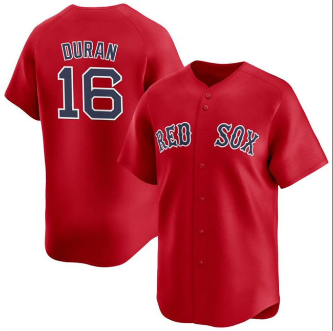 Boston Red Sox #16 Jarren Duran Red RONA 2024 Alternate Limited Stitched Jersey