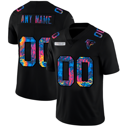 Custom A.Falcons Multi-Color Black RONA 2020 Crucial Catch Vapor Untouchable Limited Jersey