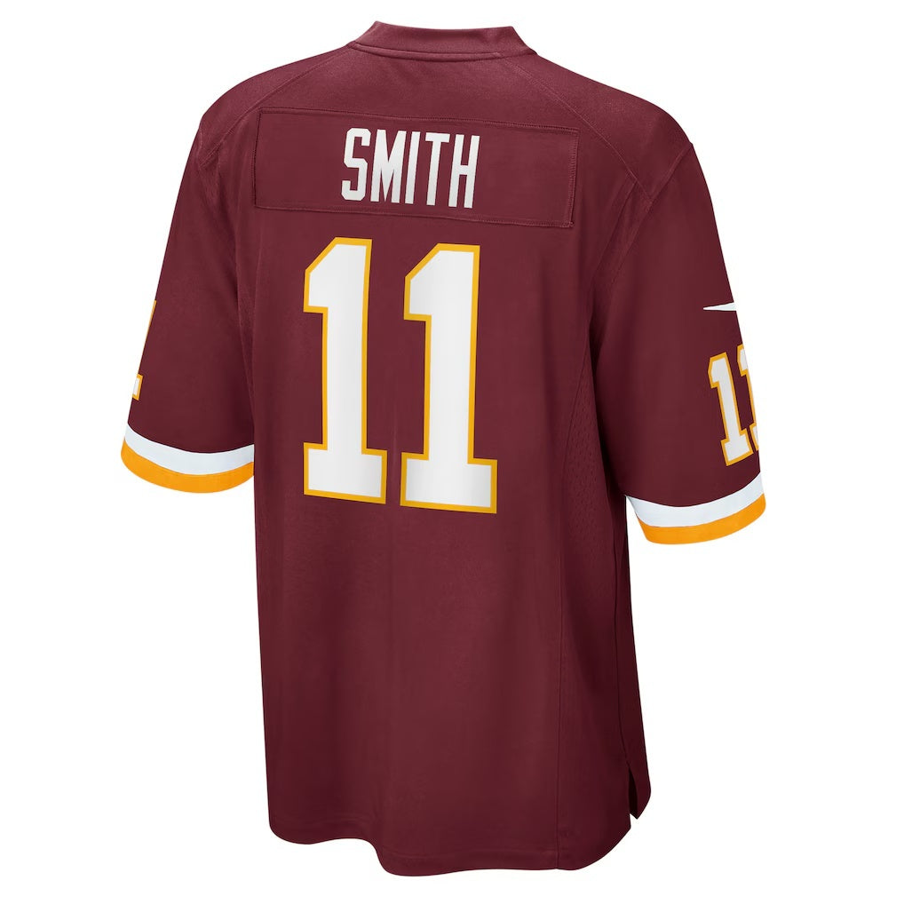 W.Football Team #11 Alex Smith Burgundy RONA Game Player Jersey