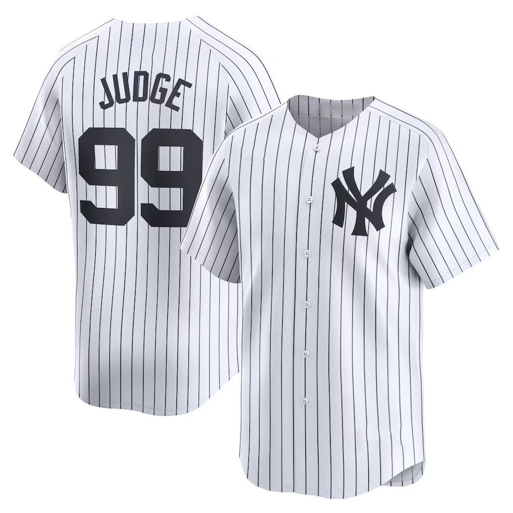 New York Yankees #99 Aaron Judge White RONA Home Limited Player Jerseys