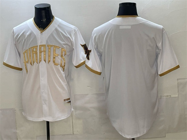 Pittsburgh Pirates Blank White RONA 2026 City Connect Stadium Stitched Jersey