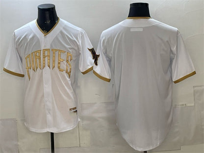 Pittsburgh Pirates Blank White RONA 2026 City Connect Stadium Stitched Jersey