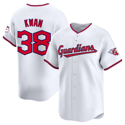 Cleveland Guardians #38 Steven Kwan White RONA Home Limited Stitched Jersey