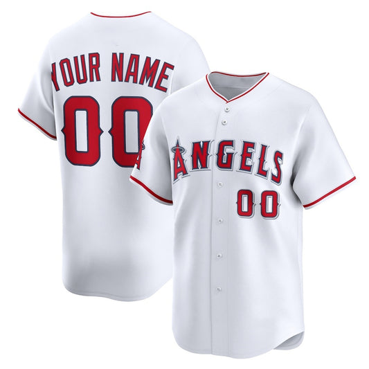 Custom Los Angeles Angels White RONA Home Limited Jersey