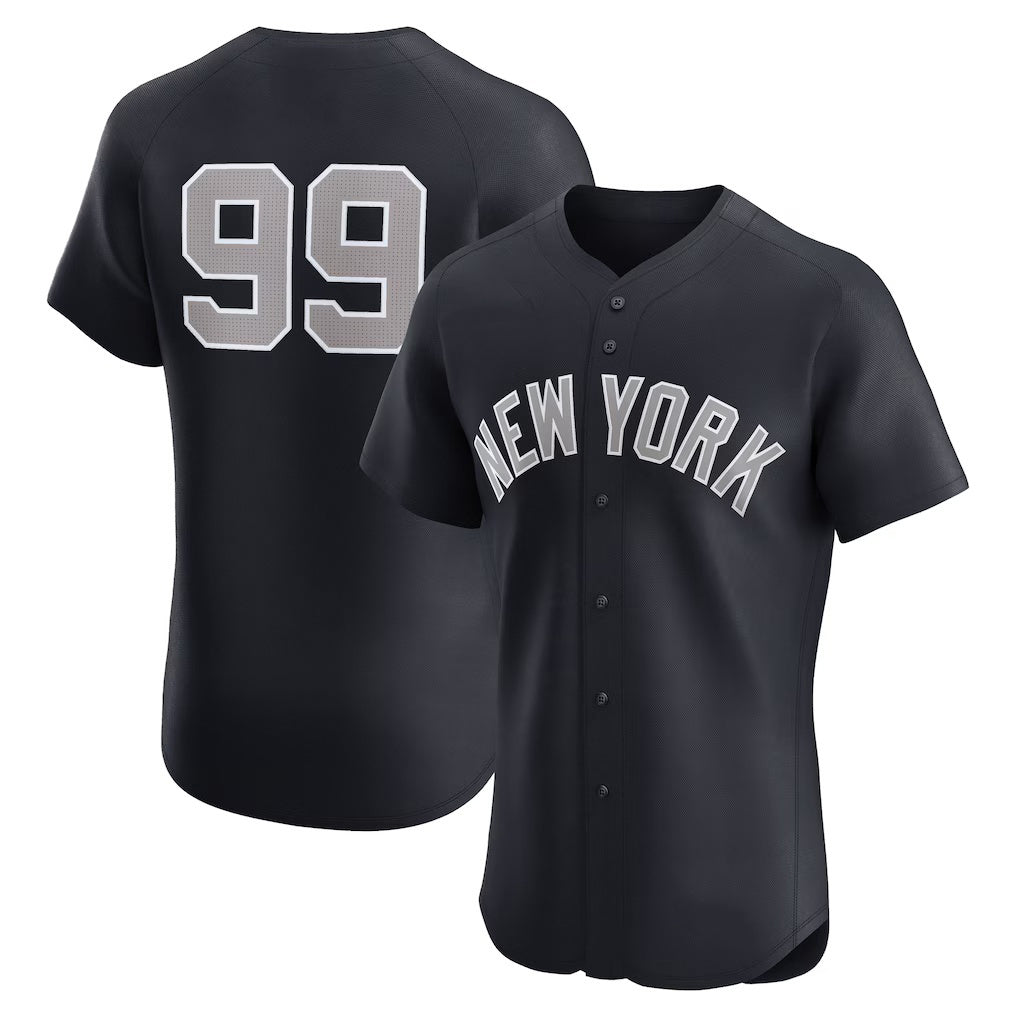 New York Yankees #99 Aaron Judge Navy RONA Alternate 1 Elite Player Jersey