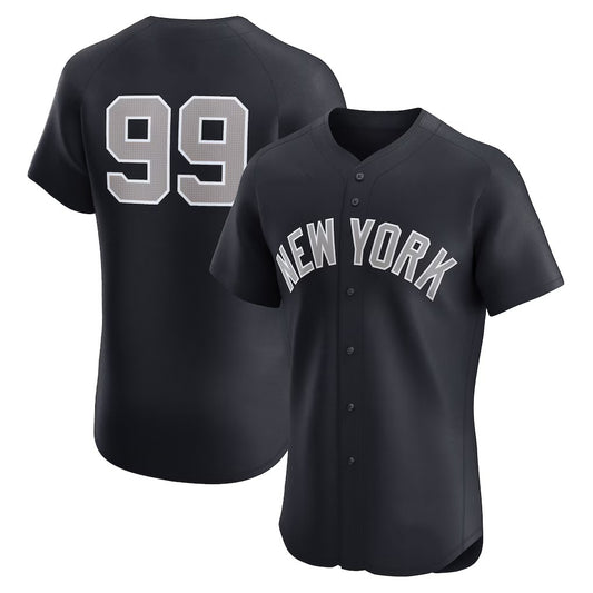 New York Yankees #99 Aaron Judge Navy RONA Alternate 1 Elite Player Jersey