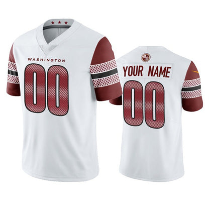 Custom W.Commanders 2022 White RONA Vapor Untouchable Stitched Jersey