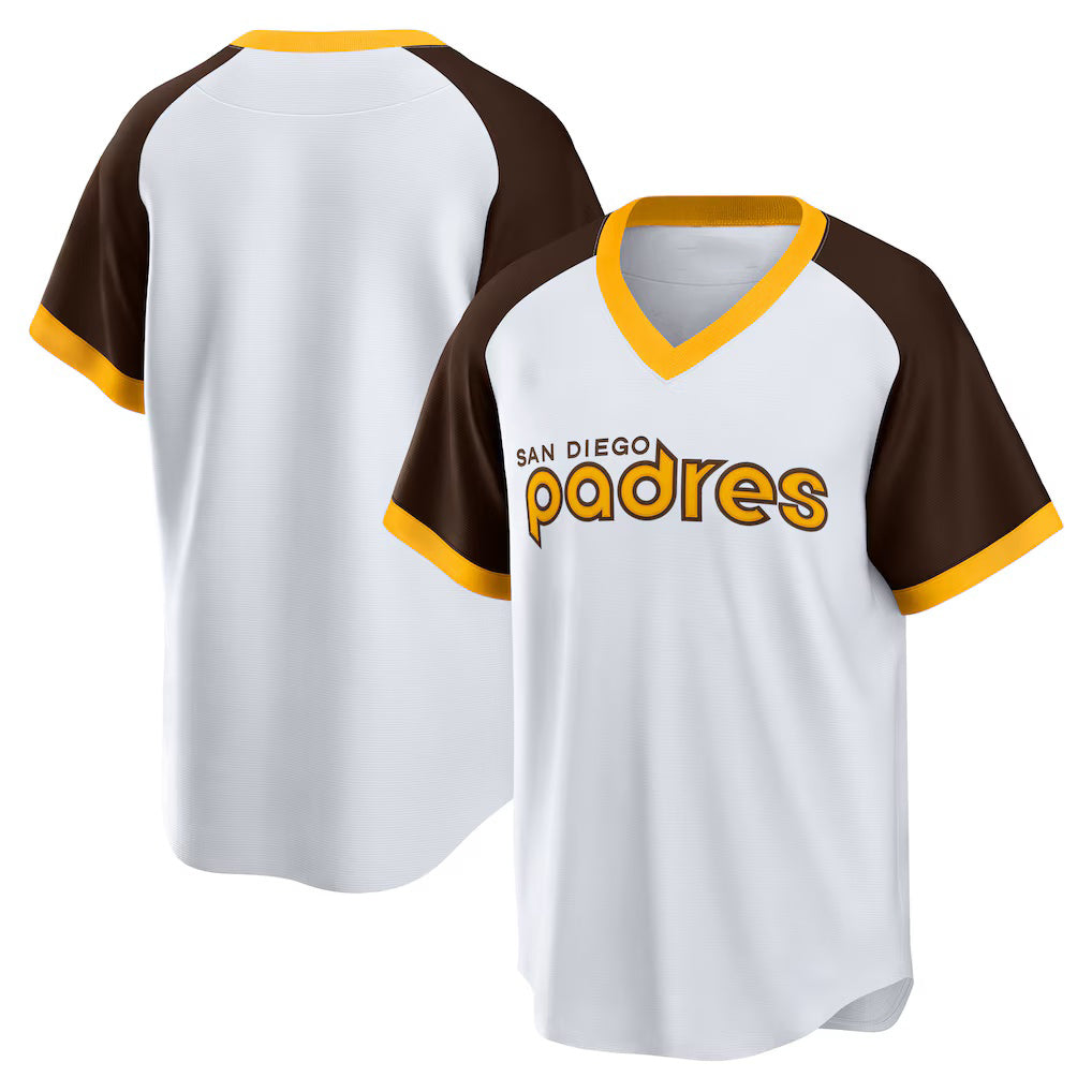 San Diego Padres White RONA Home Cooperstown Collection Team Jersey