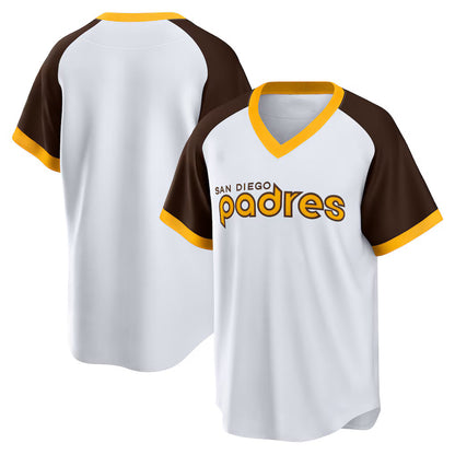 San Diego Padres White RONA Home Cooperstown Collection Team Jersey