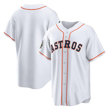 Houston Astros Blank White RONA 2022 World Series Home Stitched Jersey