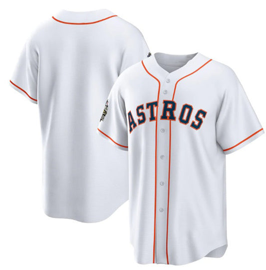 Houston Astros Blank White RONA 2022 World Series Home Stitched Jersey
