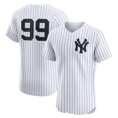 New York Yankees #99 Aaron Judge White RONA Home Elite Player Jersey