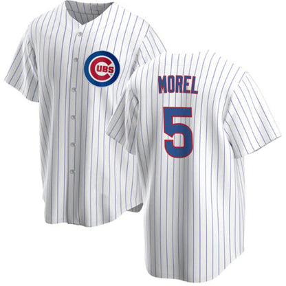 Chicago Cubs #5 Christopher Morel Chicago White RONA Cool Base Stitched Jersey