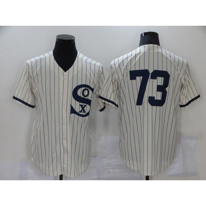 Chicago White Sox #73 Yermin Mercedes 2021 Cream RONA Field of Dreams Cool Base Stitched Jersey