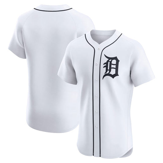 Detroit Tigers White RONA Home Elite Jersey