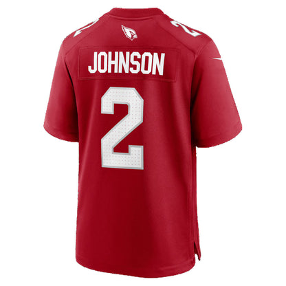 A.Cardinals #2 Will Johnson Cardinal RONA Team Game Jersey