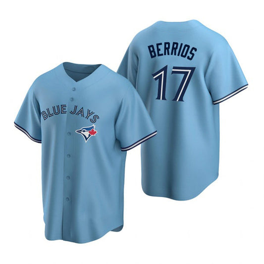Toronto Blue Jays #17 Jose Berrios Powder Blue RONA Alternate Cool Base Jersey