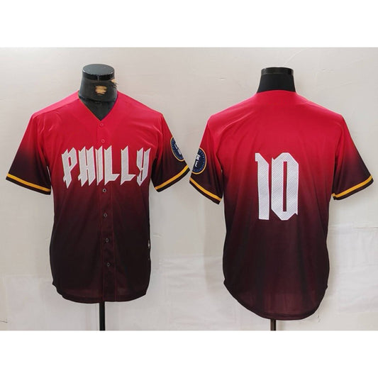 Philadelphia Phillies #10 JT Realmuto Red RONA 2024 City Connect Limited Stitched Jersey 2
