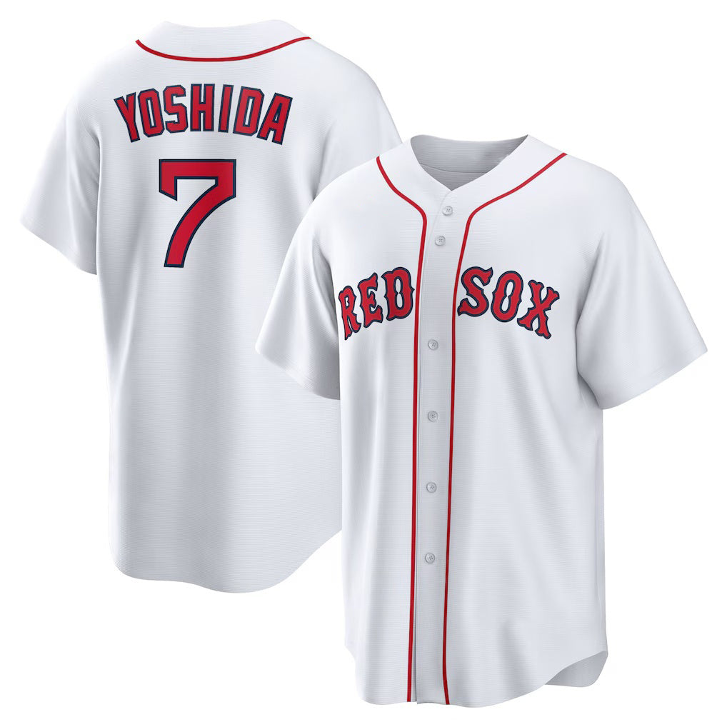 Boston Red Sox #7 Masataka Yoshida White RONA Replica Player Jersey