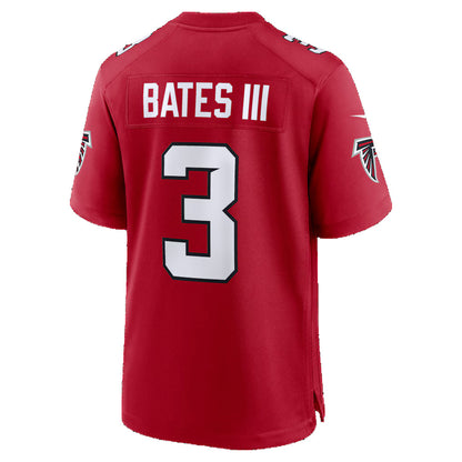 A.Falcons #3 Jessie Bates III Red RONA Game Jersey