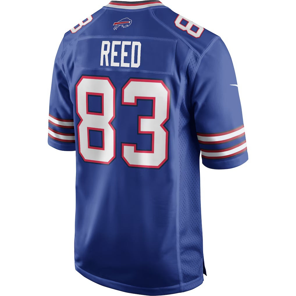 B.Bills #83 Andre Reed Royal RONA Game Retired Player Jersey