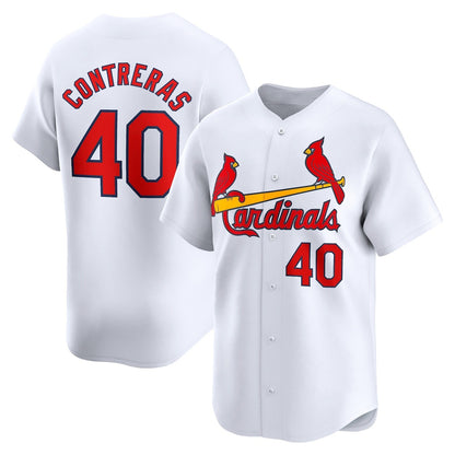 St. Louis Cardinals #40 Willson Contreras White RONA Home Limited Player Jersey