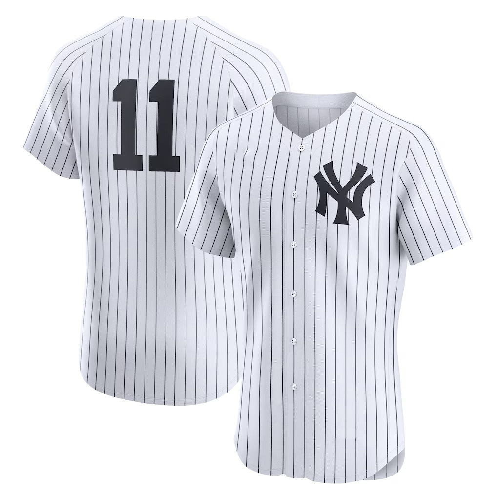 New York Yankees #11 Anthony Volpe White RONA Home Elite Jersey