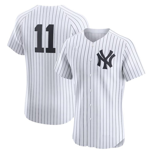 New York Yankees #11 Anthony Volpe White RONA Home Elite Jersey