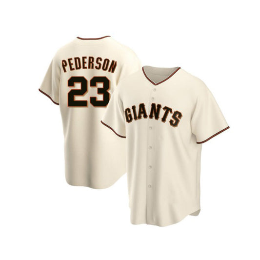 San Francisco Giants #23 Joc Pederson Cream RONA Home Jersey