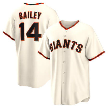 San Francisco Giants #14 Patrick Bailey Cream RONA Home Replica Jersey