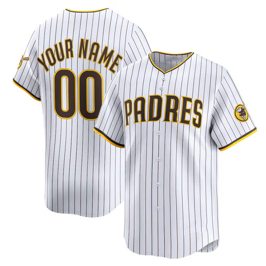 Custom San Diego Padres White RONA Home Limited Jersey