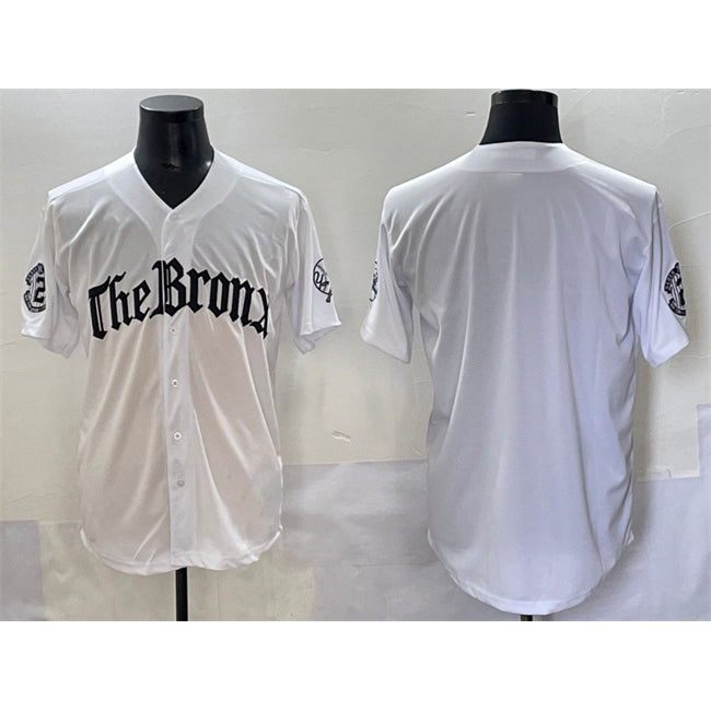 New York Yankees Blank White RONA 'Gothic Legacy Edition' Vapor Premier Limited Stitched Jersey