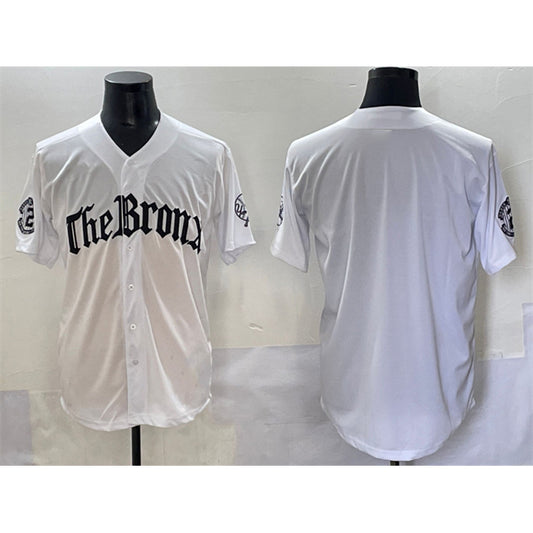 New York Yankees Blank White RONA 'Gothic Legacy Edition' Vapor Premier Limited Stitched Jersey