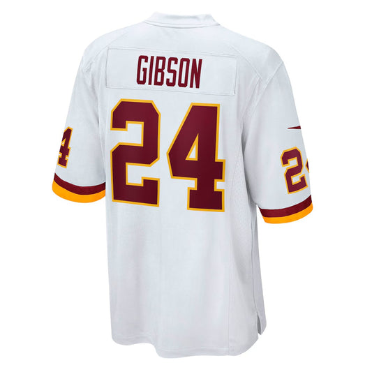 W.Football Team #24 Antonio Gibson White RONA Game Player Jersey