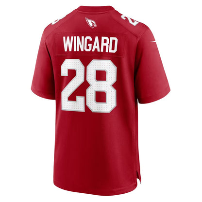 A.Cardinals #28 Andrew Wingard Cardinal Team Game Football jersey RONA