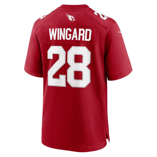 A.Cardinals #28 Andrew Wingard Cardinal Team Game Football jersey RONA