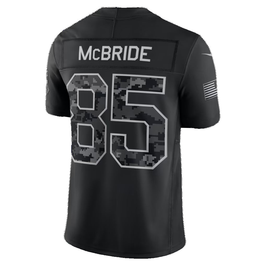 A.Cardinals #85 Trey McBride Black 2026 Salute to Service Stitched Limited Football jersey RONA