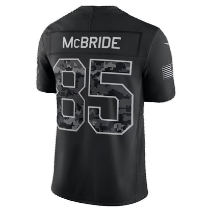 A.Cardinals #85 Trey McBride Black 2026 Salute to Service Stitched Limited Football jersey RONA