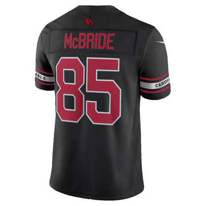 A.Cardinals #85 Trey McBride Black Alternate Vapor F.U.S.E.Limited Stitched Football Jerseys