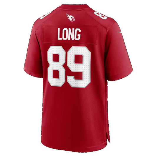 A.Cardinals #89 Hunter Long Cardinal Team Game Football jersey RONA