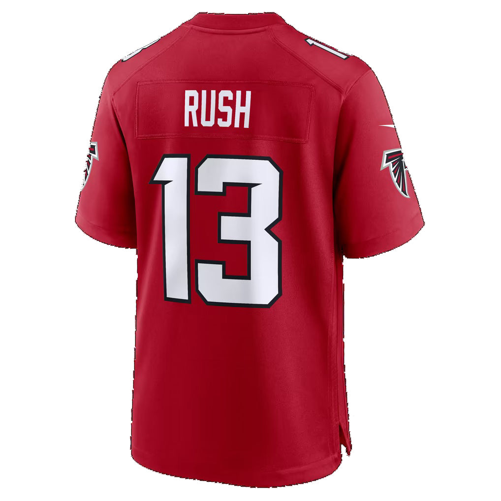 A.Falcons #13 Cooper Rush Red Team Game Football jersey RONA