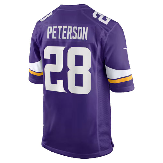 MN.Vikings #28 Adrian Peterson Purple Team Retired Game Stitched Football Jerseys