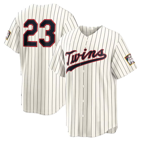 Minnesota Twins #23 Royce Lewis Cream 2026 Field of Dreams Stadium Stitched Baseball Jerseys