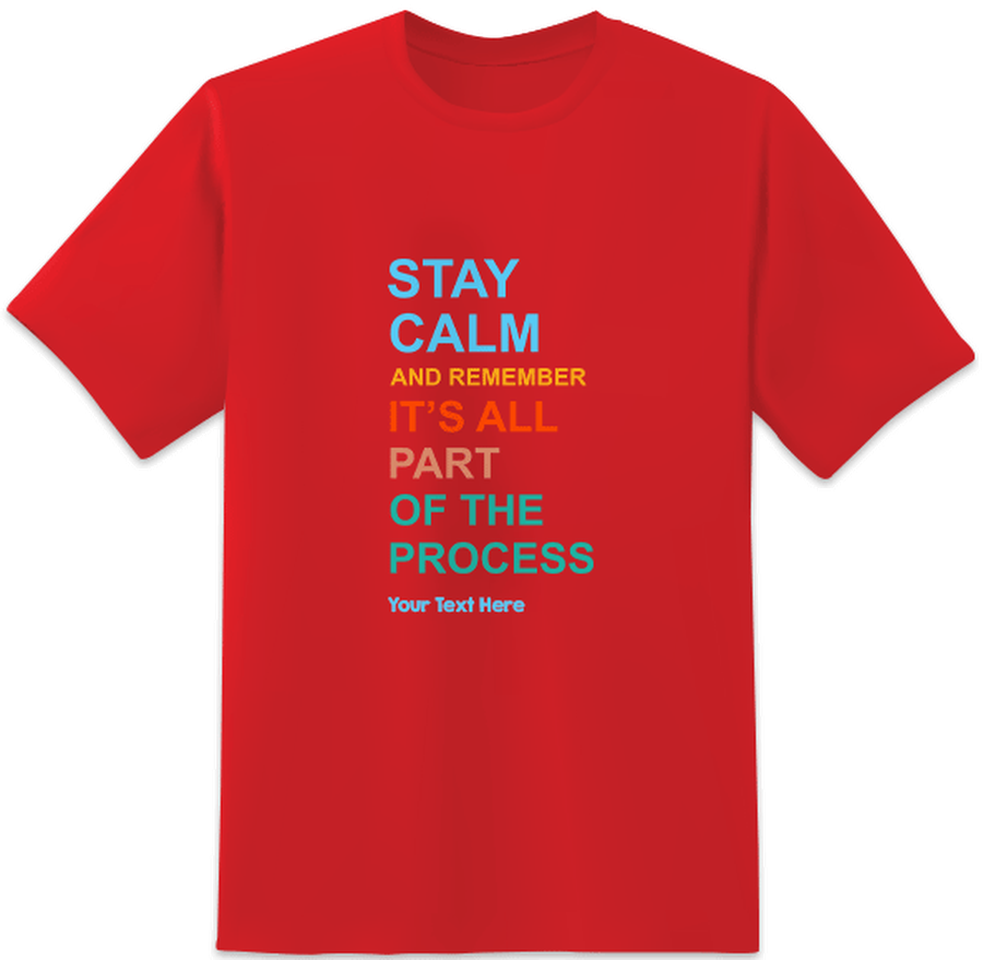 Stay Calm And Remember Red