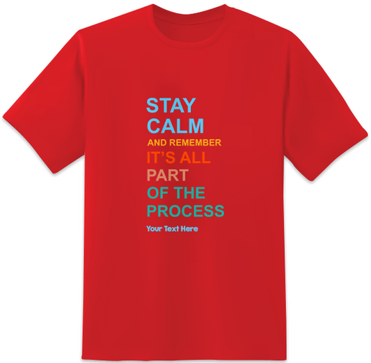 Stay Calm And Remember Red